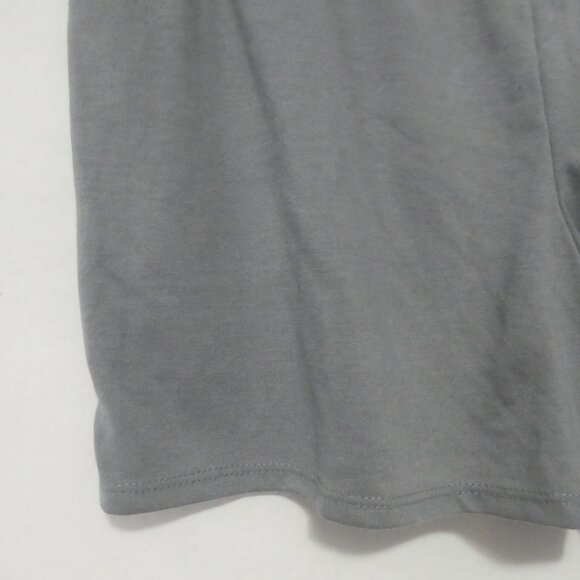 JUSTICE | size 16/18 | "Just Hangin' Out" Grey Lounge Shorts | Pink Drawstring - Picture 12 of 14